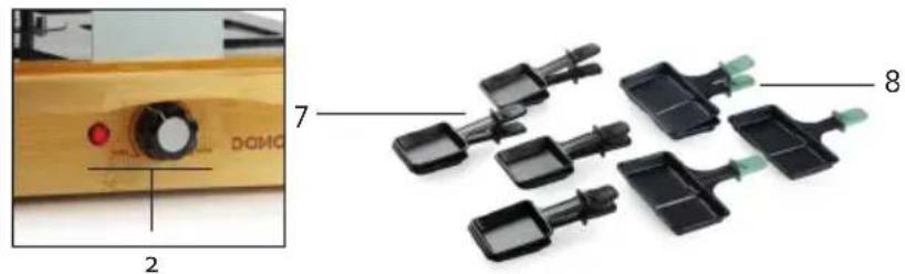 DOMO DO1117G - PIEZAS - 2