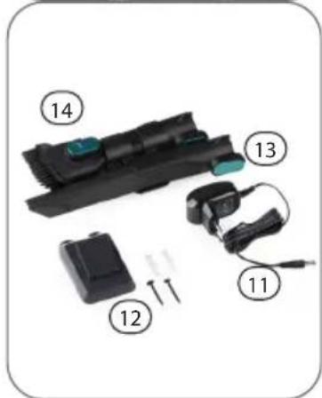 DOMO DO1104SV - COMPONENTI - 3