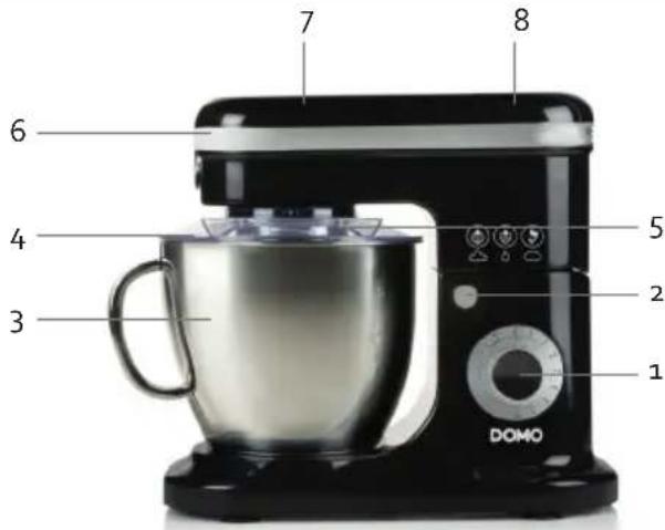 DOMO DO1112KR - PIEZAS - 1