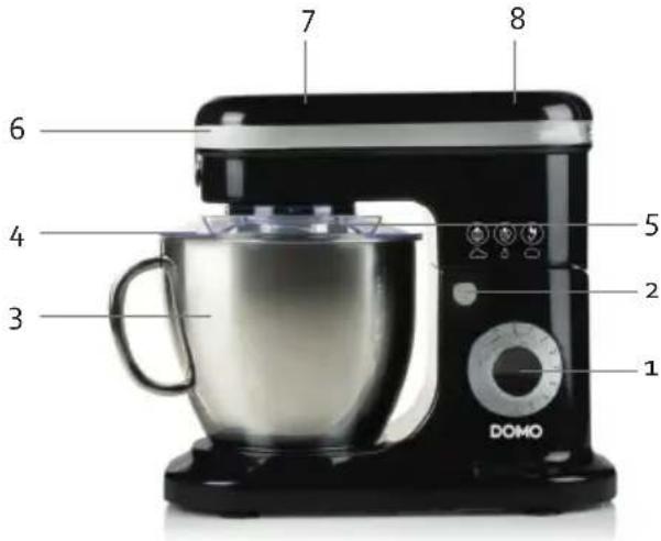 DOMO DO1112KR - TEILE - 1