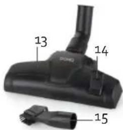 DOMO DO1012S - PARTS - 3