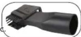 DOMO DO1012S - 2-IN-1 CREVICE ATTACHMENT - 1