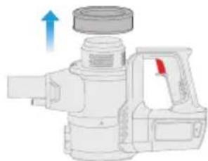 DOMO DO1020SV - THE DUST CONTAINER AND THE FILTERS - 6