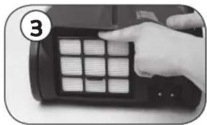 DOMO DO1009S - NETTOYAGE DU FILTRE HEPA 12 - 1
