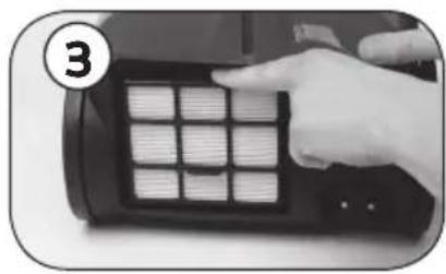 DOMO DO1009S - DE HEPA 12-FILTER SCHOONMAKEN - 1