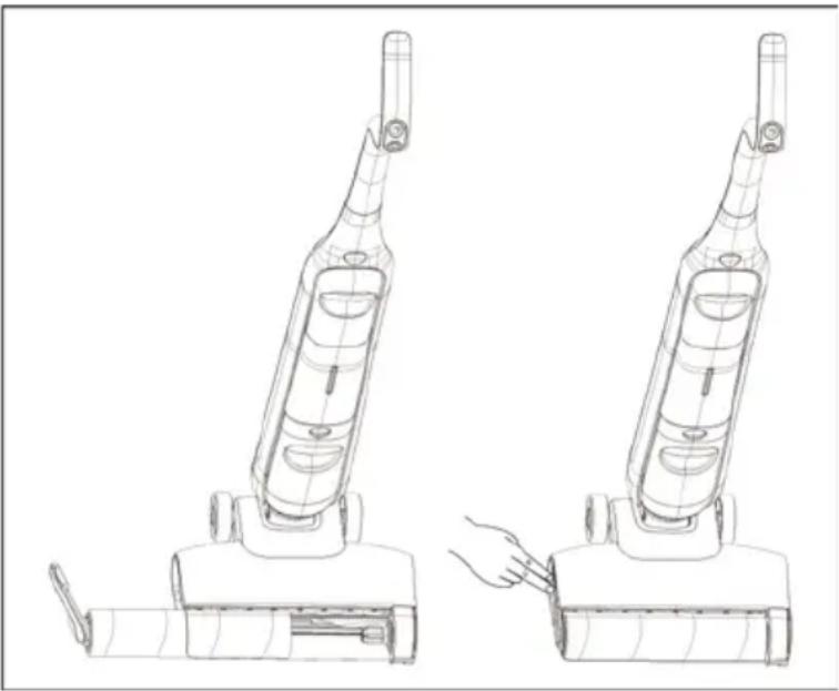 DOMO DO1189SW - CLEANING THE CLEANING HEAD (ROLLERS) - 1