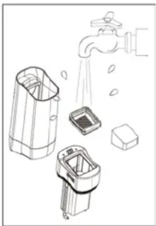 DOMO DO1189SW - WATERRESERVOIR VOOR VUIL WATER REINIGEN - 3