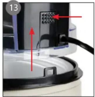 DOMO DO1197I - FAIRE TOURNER LA GLACE DANS LA MACHINE - 2