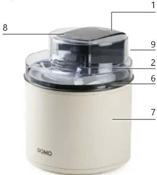 DOMO DO1197I - TEILE - 1