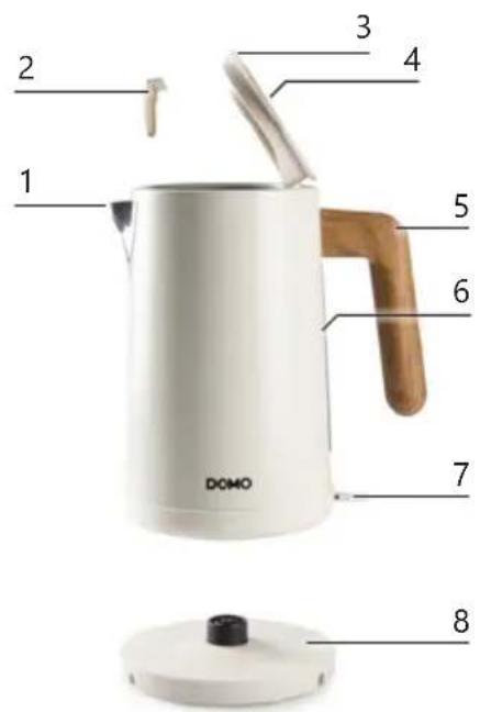 DOMO DO1194WK - PARTS - 1