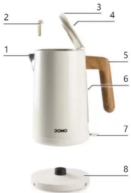 DOMO DO1194WK - TEILE - 1