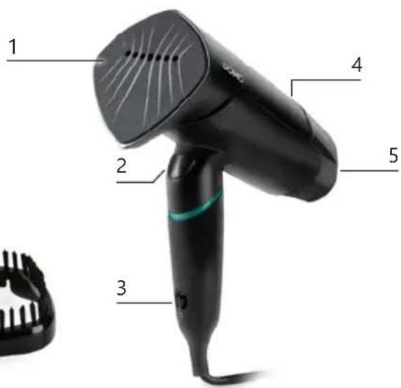 DOMO DO1192S - ⚠PRODUCTSPECIFIEKE WAARSCHUWINGEN - 3