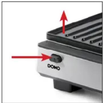 DOMO DO1200G - DISASSEMBLY - 1