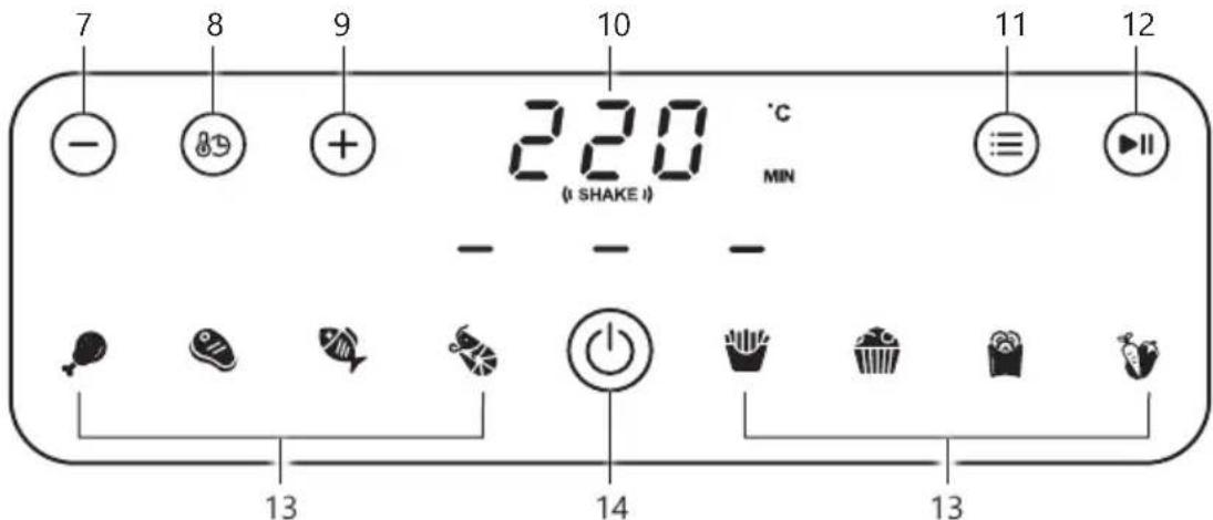 DOMO DO1174FR - PIEZAS - 2