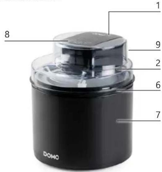 DOMO DO1164I - PARTS - 1
