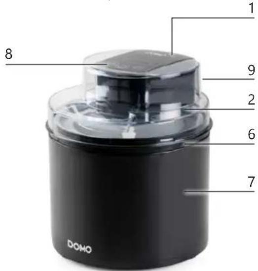 DOMO DO1164I - PIEZAS - 1