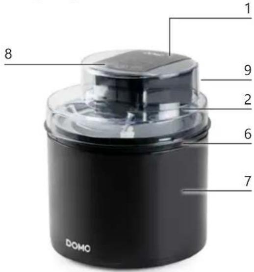 DOMO DO1164I - TEILE - 1