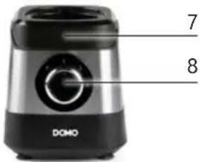 DOMO DO1162BL - ČASTI - 4