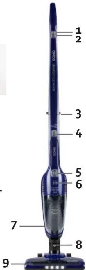 DOMO DO218SV - TEILE - 3