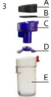 DOMO DO225SV - CLEANING THE DUST RESERVOIR AND FILTER - 3