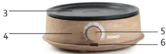 DOMO DO735F - ⚠PRODUCTSPECIFIEKE WAARSCHUWINGEN - 3