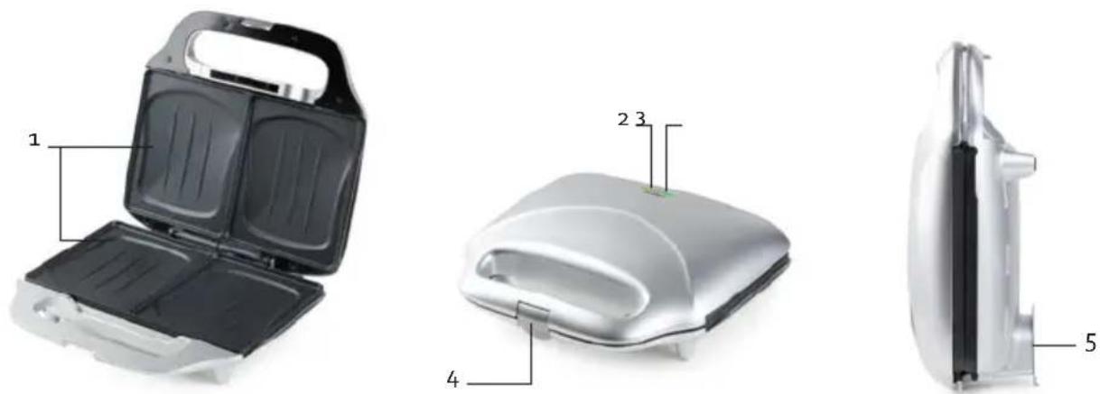 DOMO DO9267C - PARTS - 1