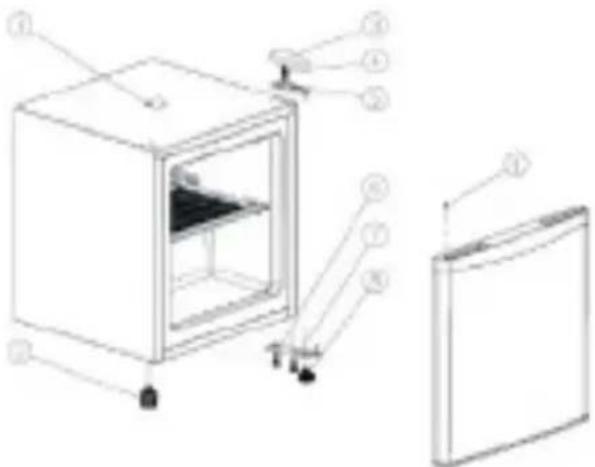DOMO DO91902F - DOOR CONVERSION - 1