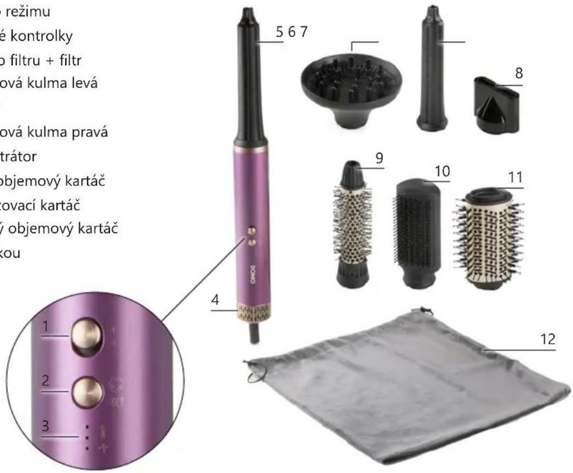 DOMO DO9288HS - ČÁSTI - 1