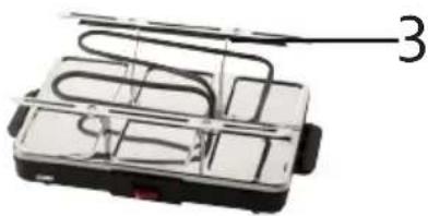DOMO DO9188G - PARTS - 1