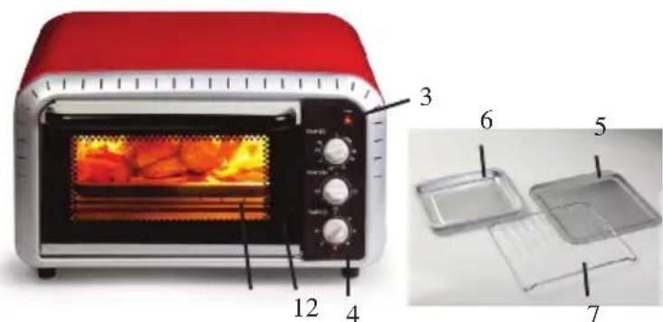 DOMO DO430GO - DE BAKPLAAT PLAATSEN - 2