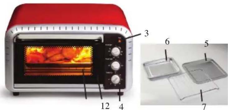 DOMO DO430GO - ONDERDELEN - 1