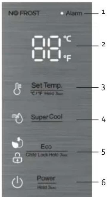 DOMO DO91201 - Tasti touch screen - 1