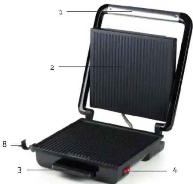 DOMO DO9240G - TEILE - 2