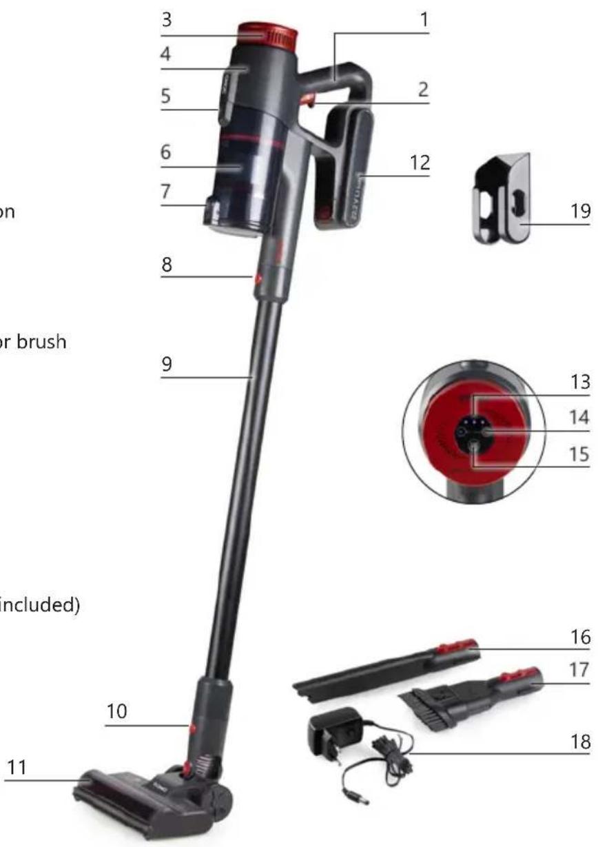 DOMO DO246SV - PARTS - 1