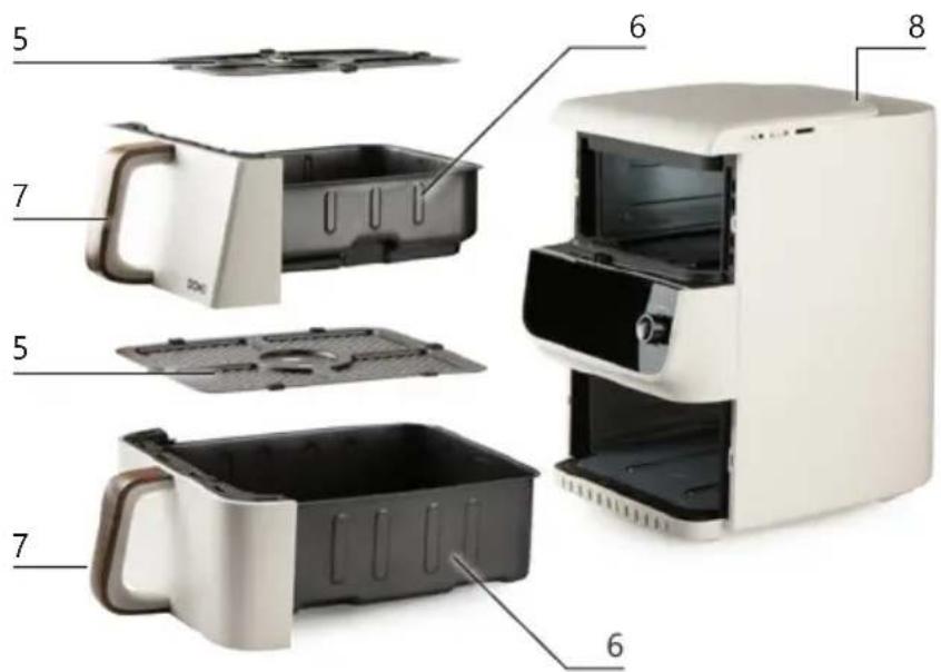 DOMO DO1198FR - PARTS - 2