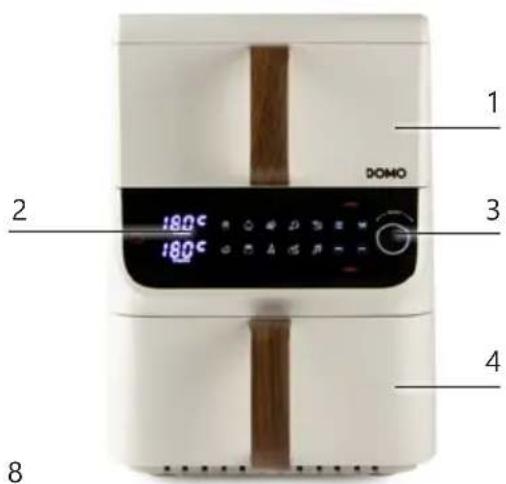 DOMO DO1198FR - TEILE - 1