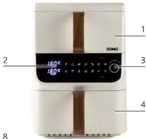 DOMO DO1198FR - PARTS - 1