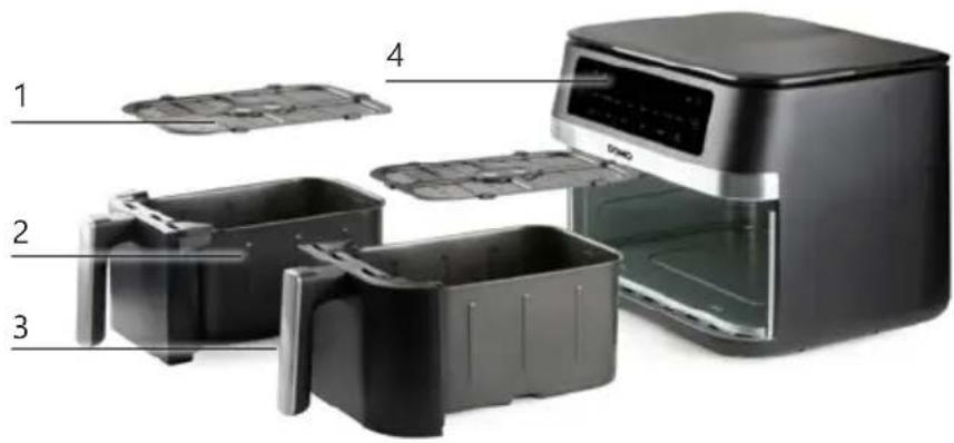 DOMO DO1181FR - PARTS - 1