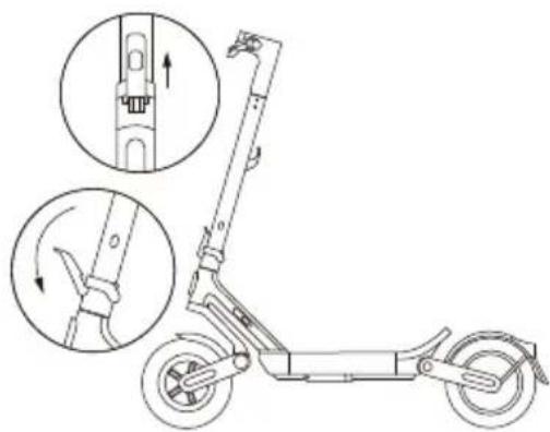 Xiaomi Electric Scooter 6 Ultra - Складывание - 2