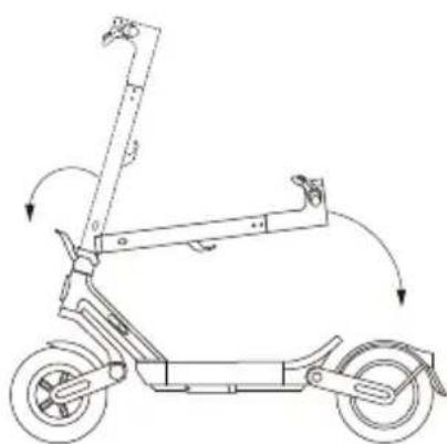 Xiaomi Electric Scooter 6 Ultra - Plier/déplier et porter - 3