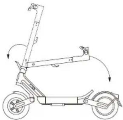 Xiaomi Electric Scooter 6 Ultra - Összecsukás - 3