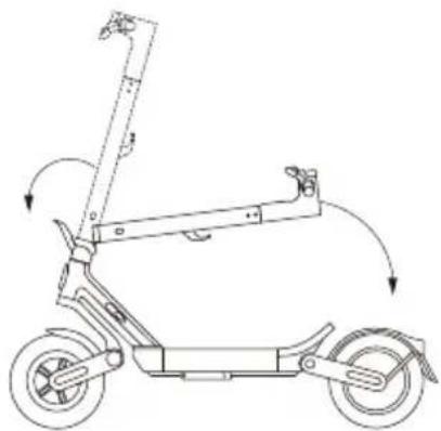 Xiaomi Electric Scooter 6 Ultra - Складывание - 3