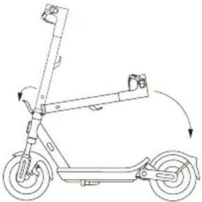 Xiaomi Electric Scooter 6 Max - Складывание - 3