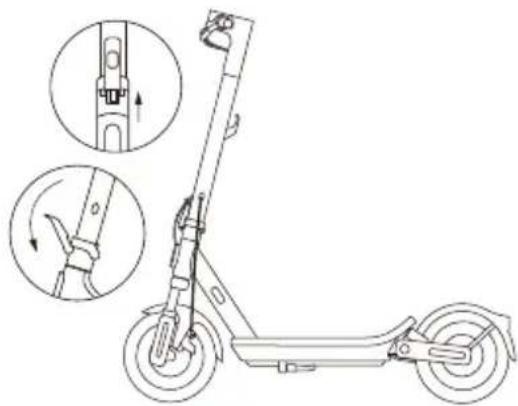 Xiaomi Electric Scooter 6 Max - Plegar/Desplegar y transportar - 2