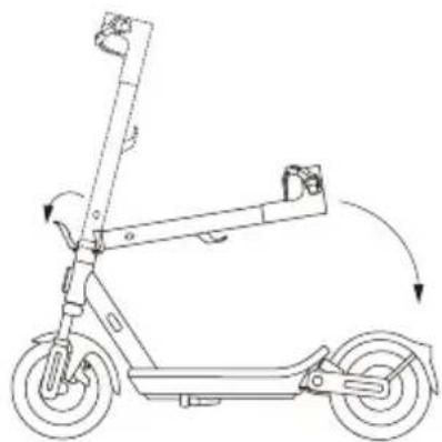 Xiaomi Electric Scooter 6 Max - Plier/déplier et porter - 3