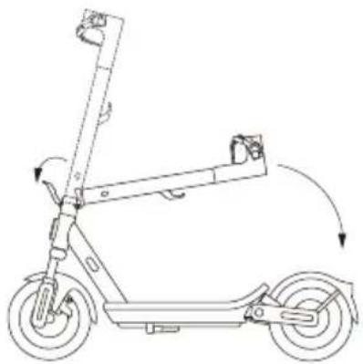 Xiaomi Electric Scooter 6 Max - Dobrar/desdobrar e transportar - 3