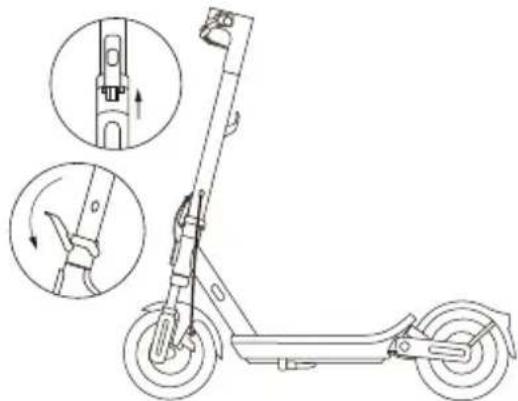 Xiaomi Electric Scooter 6 Max - Összecsukás - 2