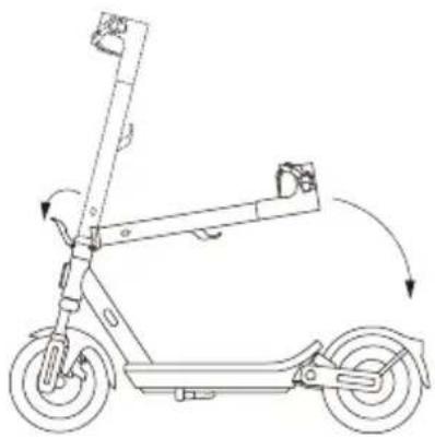 Xiaomi Electric Scooter 6 Max - Plegar/Desplegar y transportar - 3