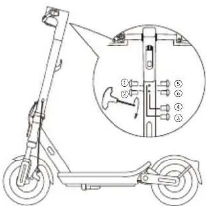 Xiaomi Electric Scooter 6 Max - Onderhoudsschema voor de step (aanbevolen): - 1
