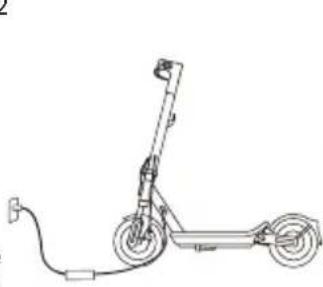 Xiaomi Electric Scooter 6 Max - Töltes fel a rollert - 1